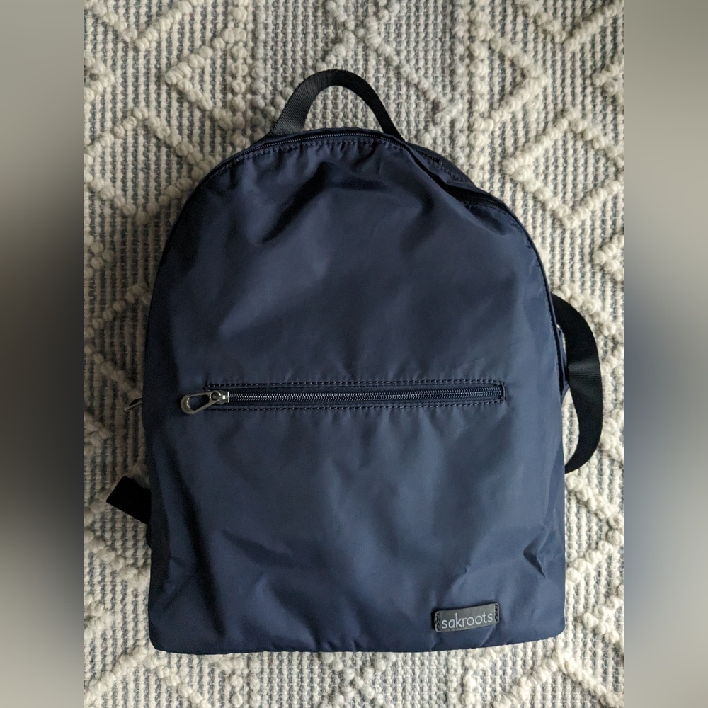 Sakroots backpack navy blue